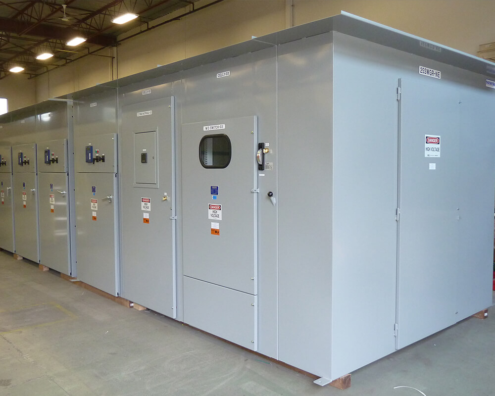 25 kV Switchgear Distribution Cabinet