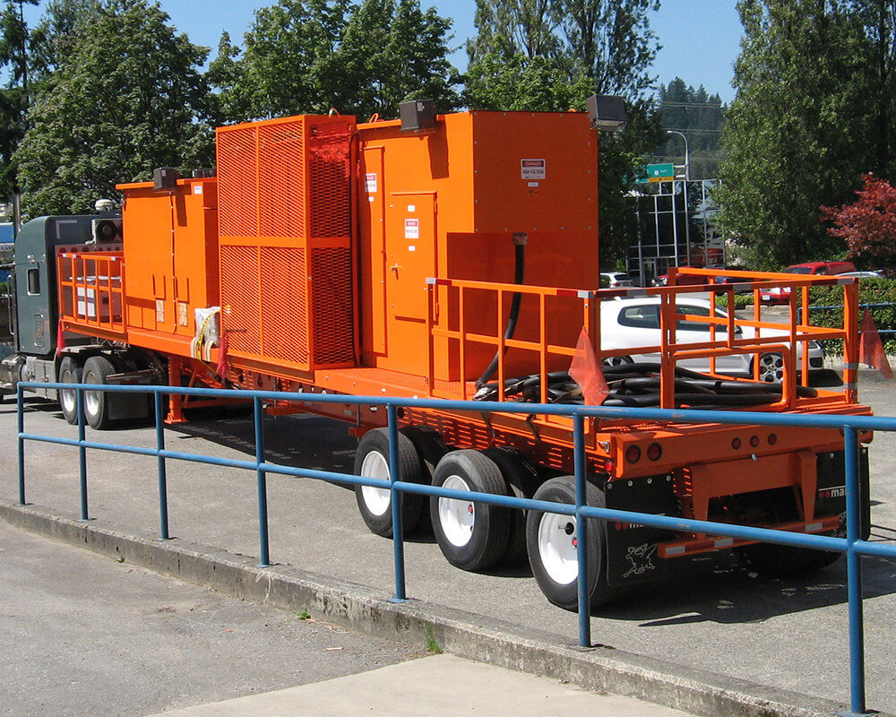 7500 kVA Mobile Pit Substation