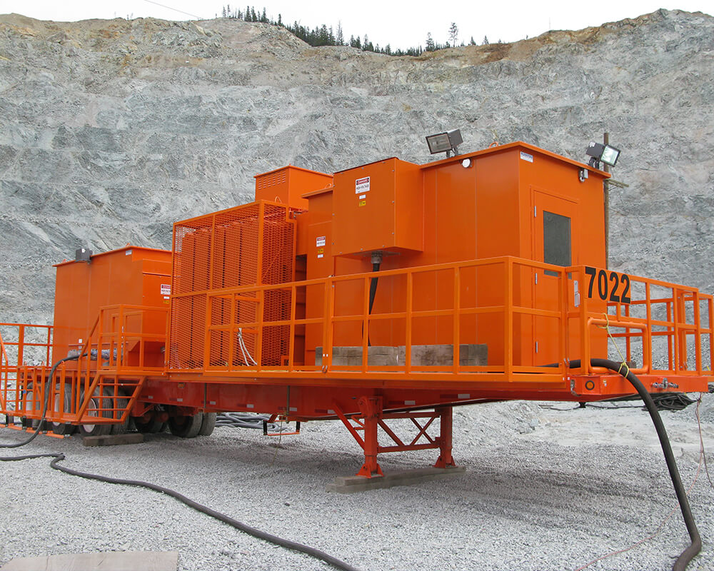 7500 kVA Mobile Pit Substation